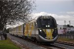 Brightline cruises north